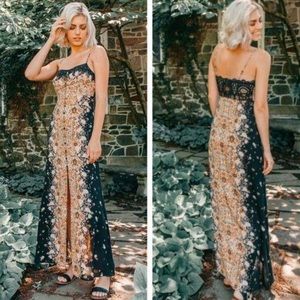 Free People Morning Song Printed Maxi Dress